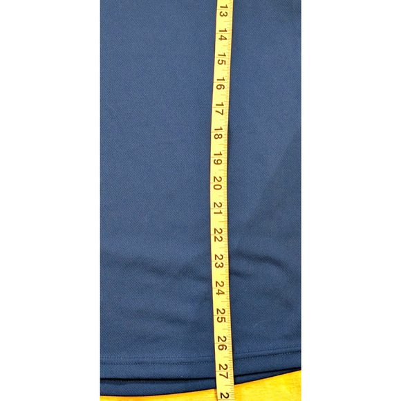 Men's TSLA Muscle Shirt Navy Blue Tank Top Sleeveless Workout Gym Training XLG - Picture 2 of 5